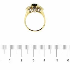 Bague saphir et diamant