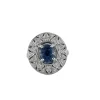 Bague Saphir et Diamants