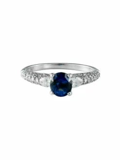 Bague Saphir et Diamants