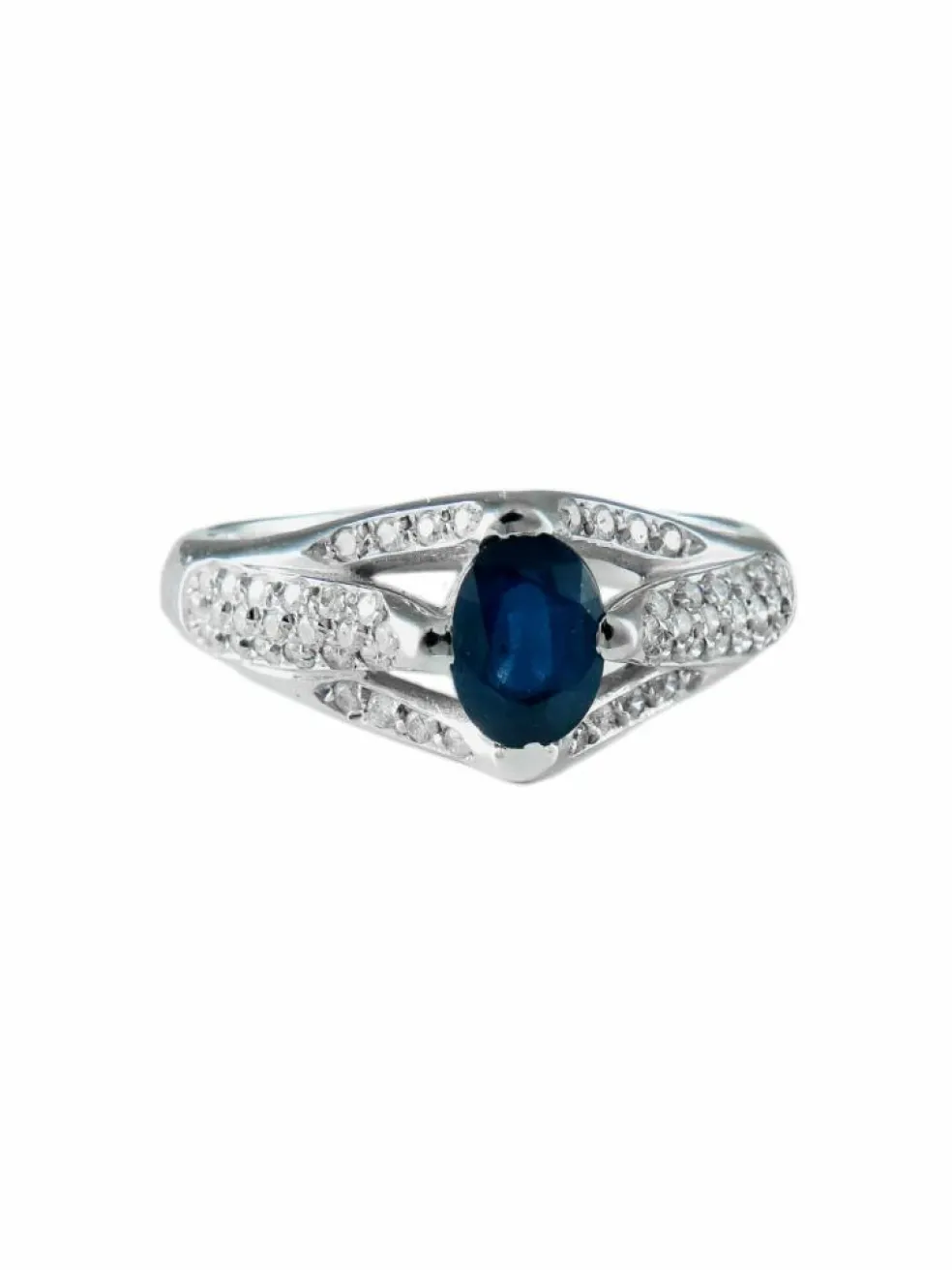 Bague Saphir et Diamants