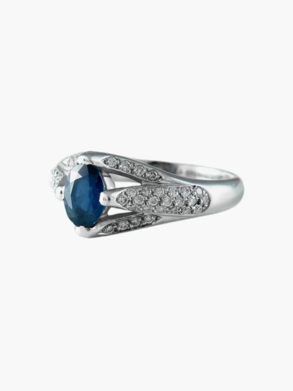 Bague Saphir et Diamants