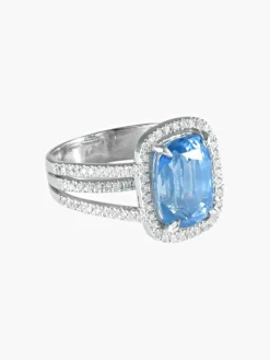 Bague Saphir et Diamants