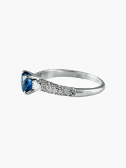 Bague Saphir et Diamants