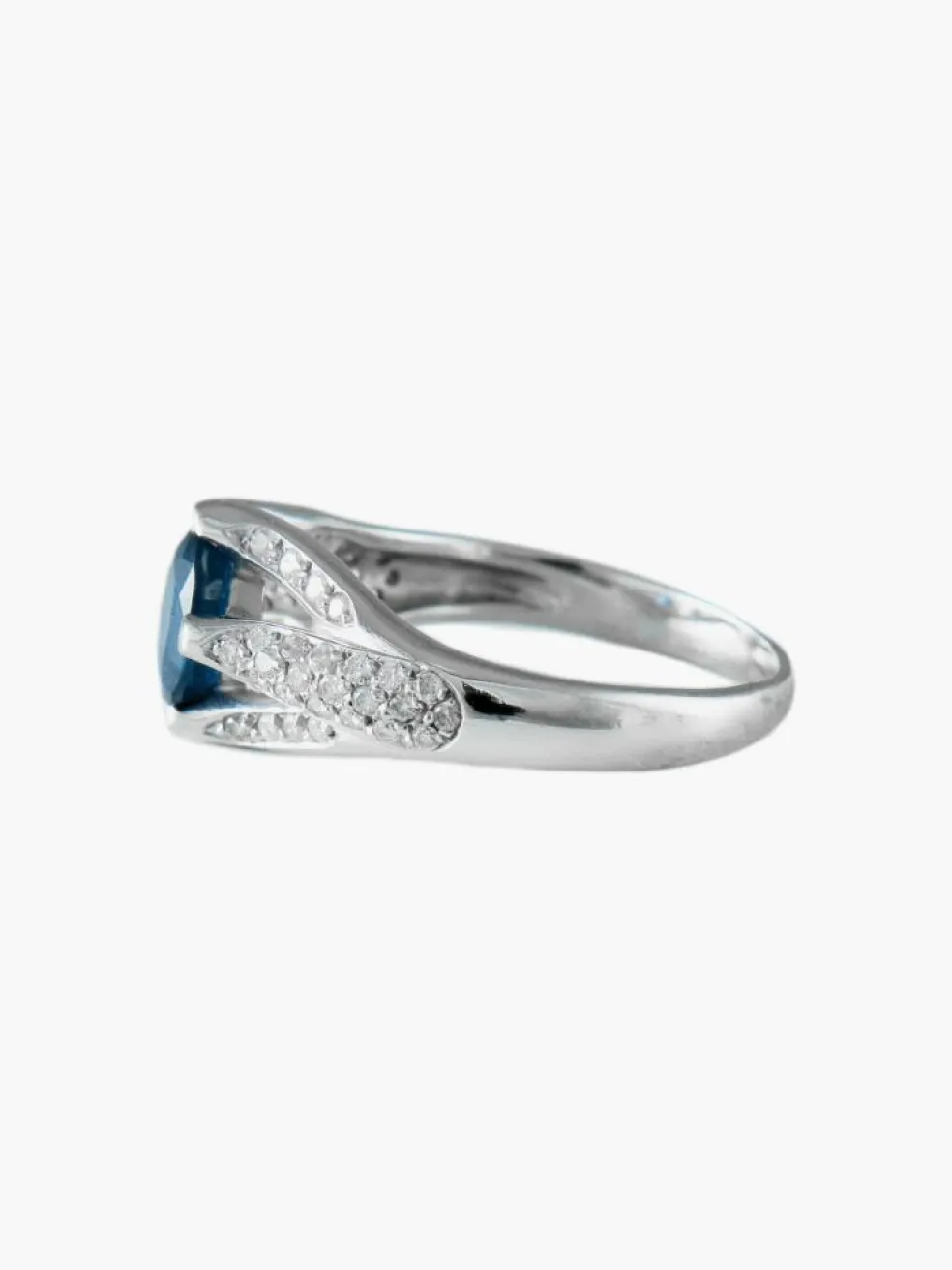 Bague Saphir et Diamants