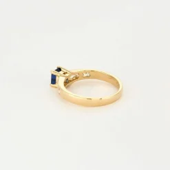 Bague Saphir et Diamants
