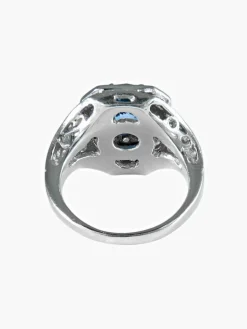 Bague Saphir et Diamants