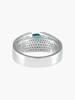 Bague Saphir et Diamants