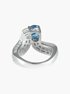 Bague Saphir et Diamants