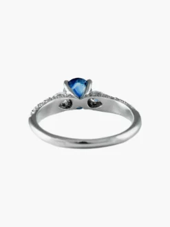 Bague Saphir et Diamants