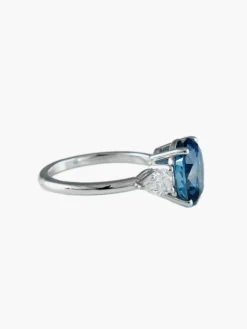 Bague Saphir et Diamants