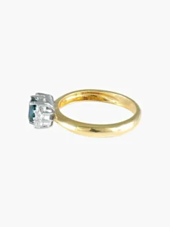 Bague Saphir et Diamants