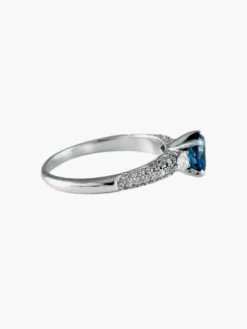 Bague Saphir et Diamants