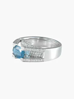 Bague Saphir et Diamants