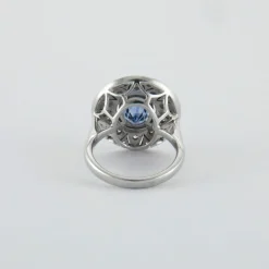 Bague Saphir et Diamants
