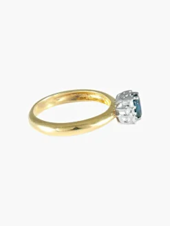Bague Saphir et Diamants