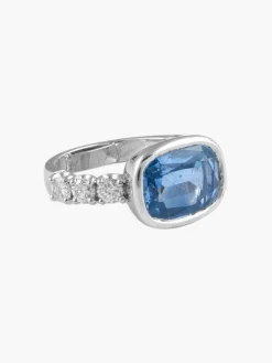 Bague Saphir et Diamants