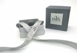 Bague saphir et diamants en or blanc
