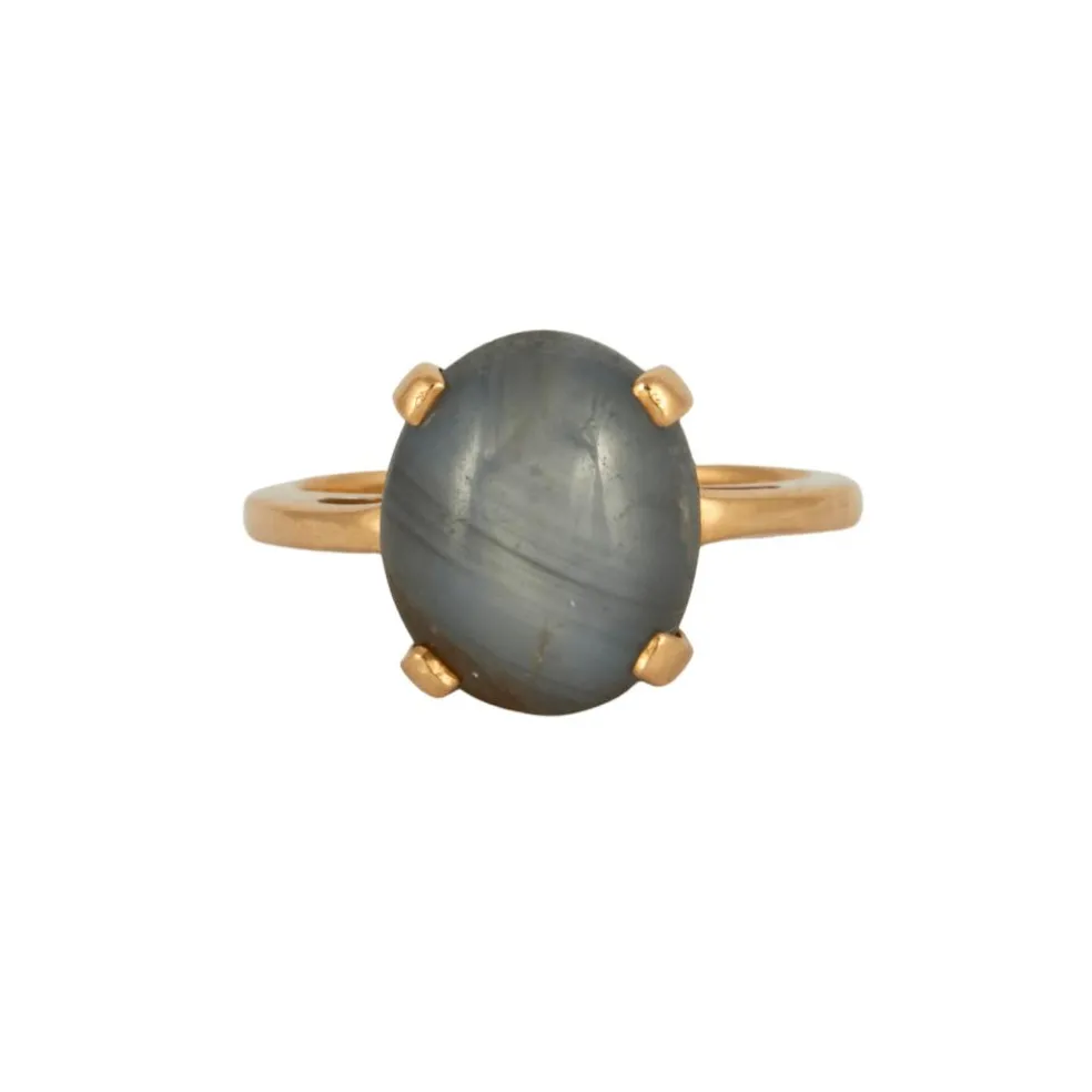Bague Saphir Etoilé Cabochon