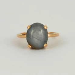 Bague Saphir Etoilé Cabochon