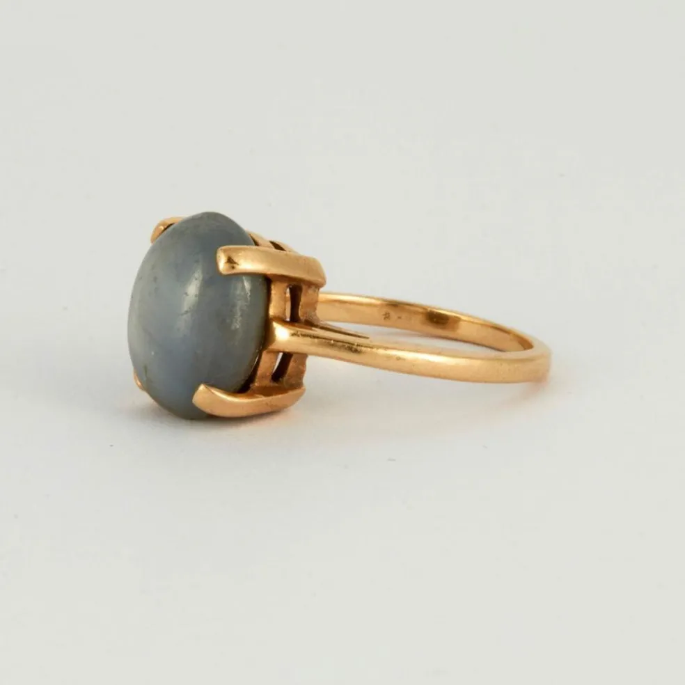 Bague Saphir Etoilé Cabochon