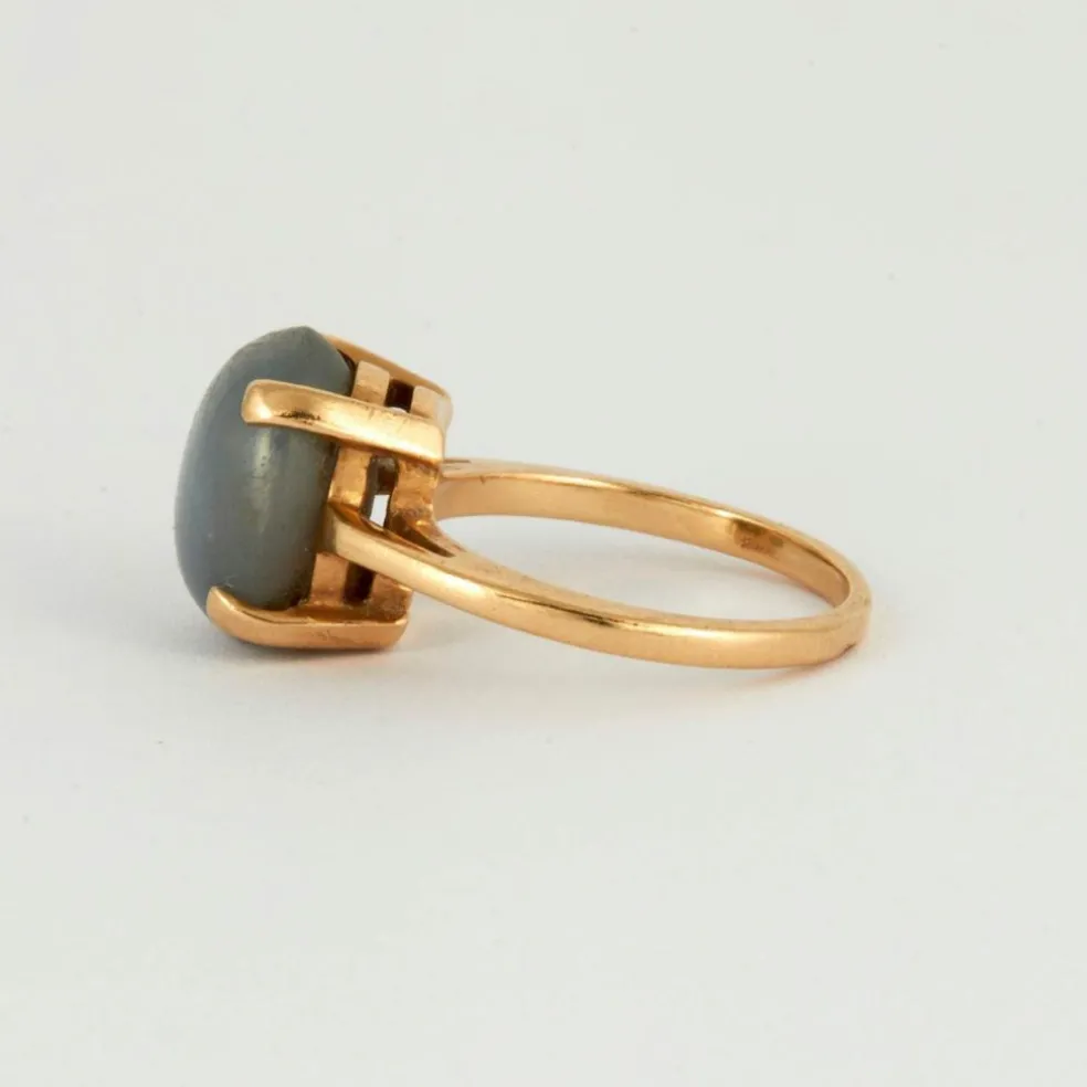 Bague Saphir Etoilé Cabochon