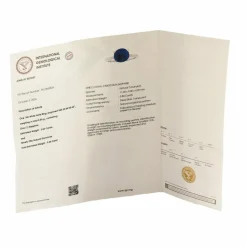 Bague saphir, or blanc et diamants