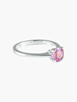 Bague Saphir rose