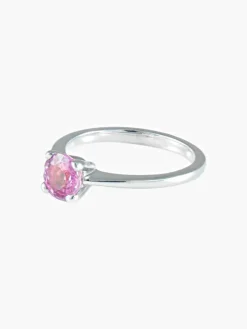 Bague Saphir rose