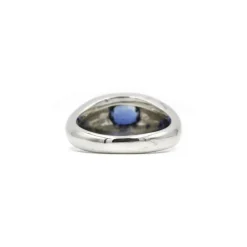 Bague Saphir serti clos