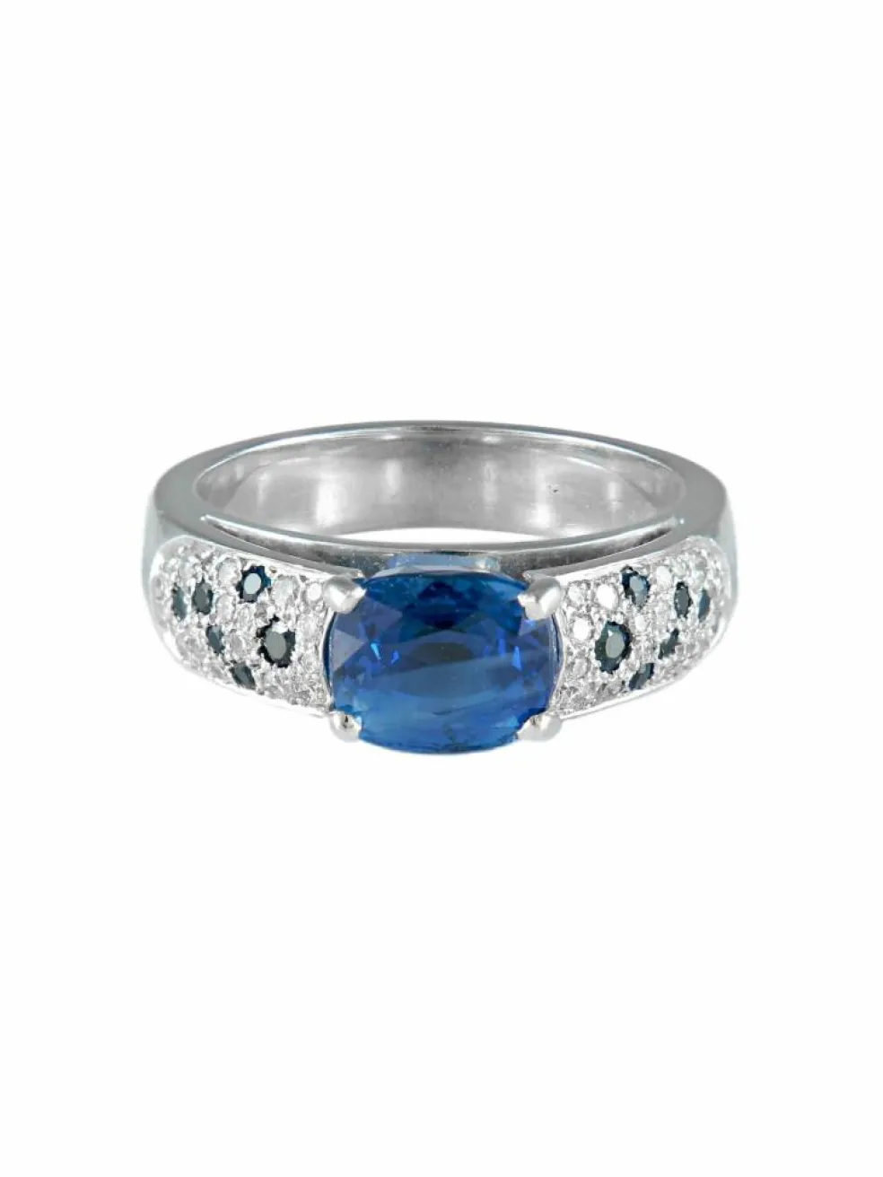 Bague Saphirs et Diamants