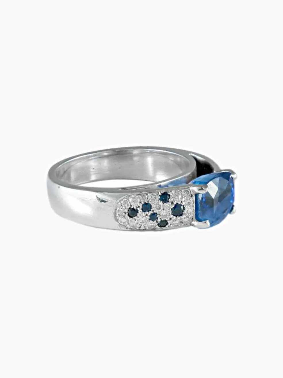 Bague Saphirs et Diamants