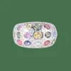 Bague Saphirs Multicolores