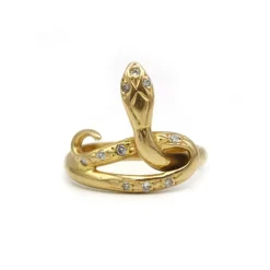Bague Serpent - Or & Diamants