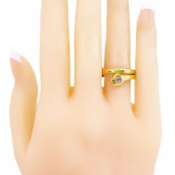 Bague Serpent Diamant