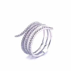 Bague serpent Diamants