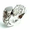 Bague serpent Or blanc Diamant