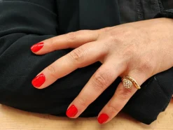 Bague serpent or et diamants