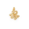 Bague serpent or jaune