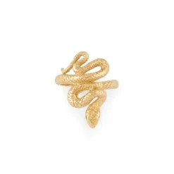 Bague serpent or jaune