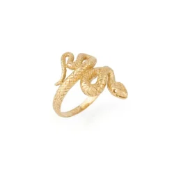 Bague serpent or jaune