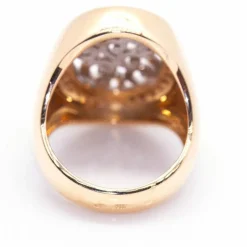 Bague SIGNAL en or bicolore et diamants