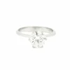 Bague solitaire 1,56 ct