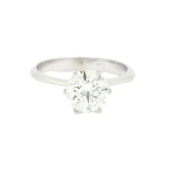 Bague solitaire 1,56 ct