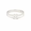 Bague solitaire 0,46 ct