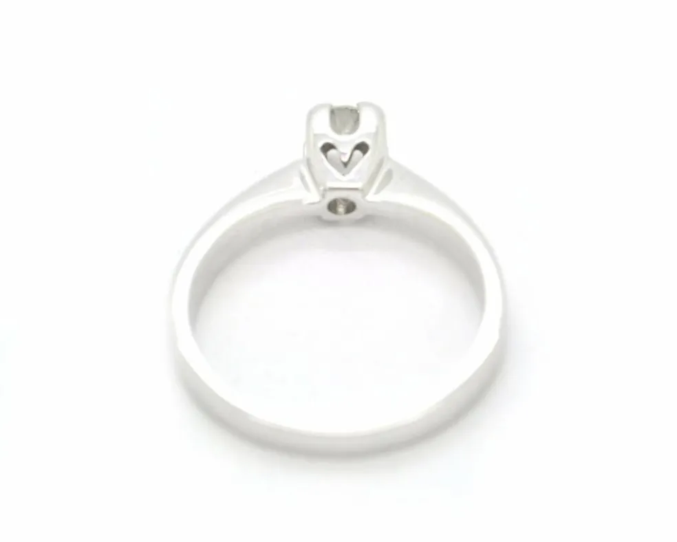 Bague solitaire 0,25 ct
