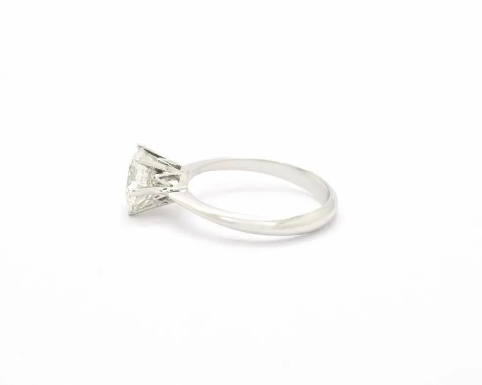 Bague solitaire 1,56 ct