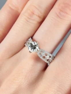 Bague Solitaire Diamants