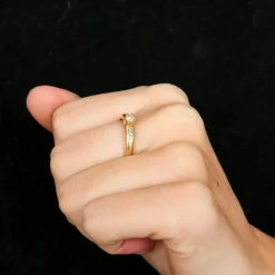 Bague Solitaire 7 diamants