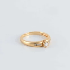 Bague Solitaire 7 diamants