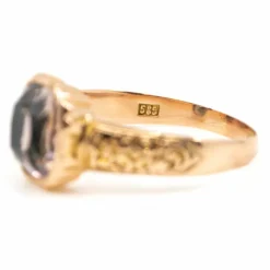 Bague Solitaire Améthyste